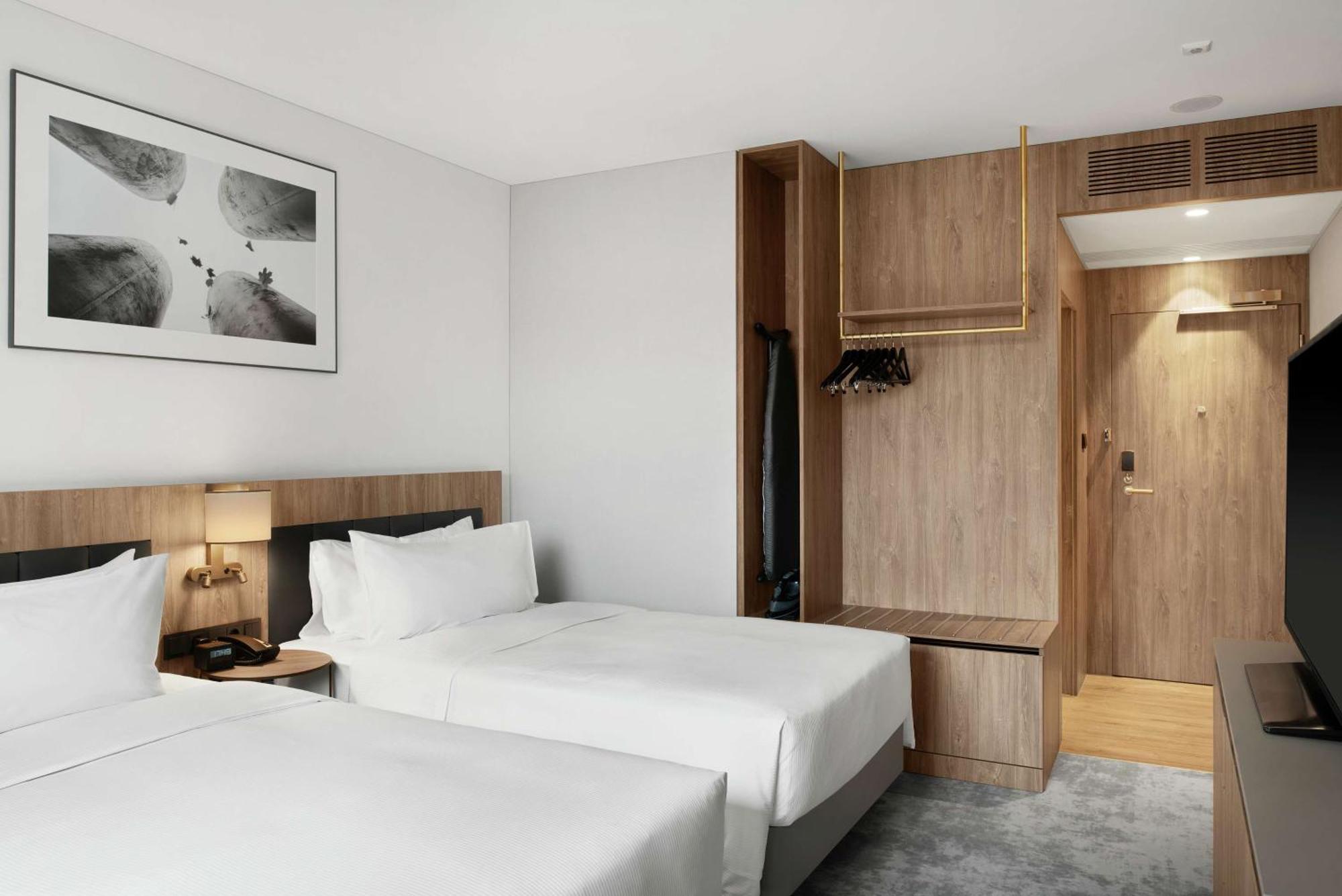Tweepersoonskamer met 2 Aparte Bedden